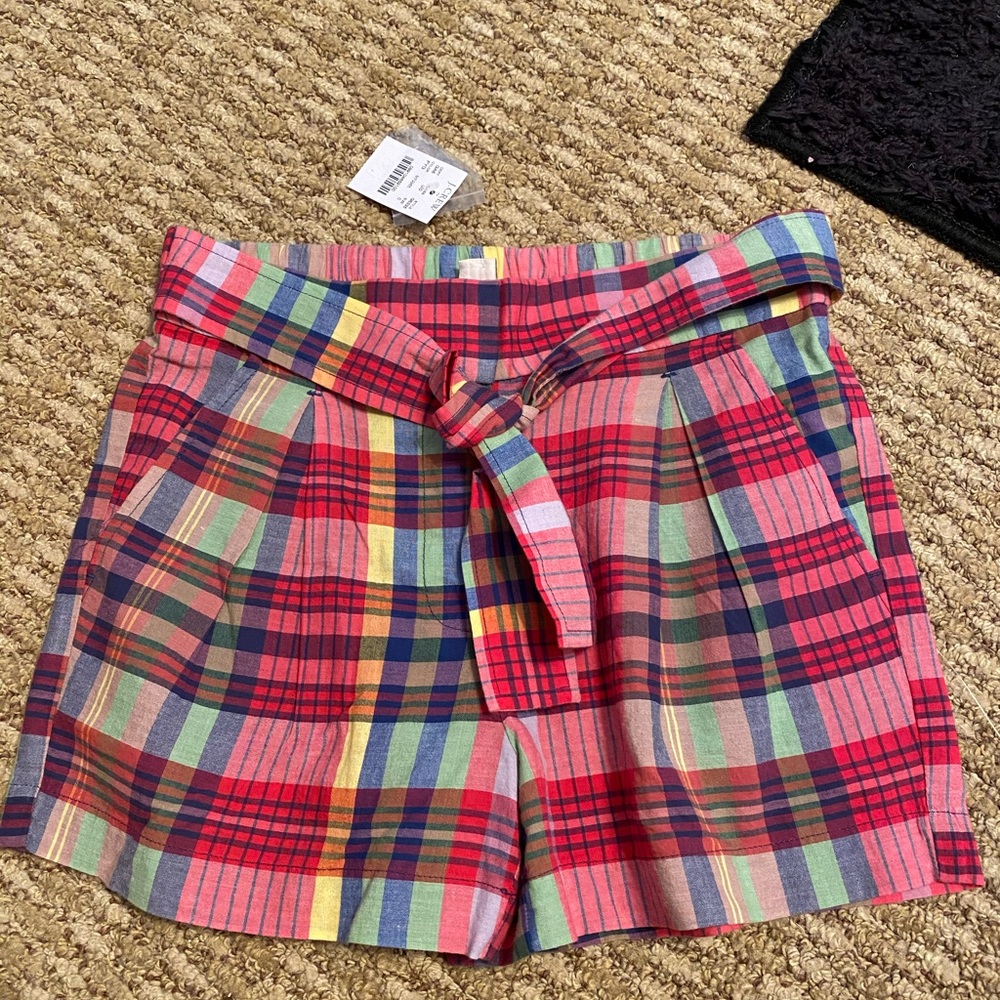 Brand new J. CREW shorts still have tags attached